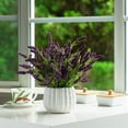 thumbnail image 3 of Enova Home Artificial Lavender Flower in Ceramic Pot for Home Office Wedding Party Decoration, 3 of 5
