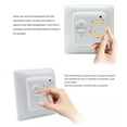 thumbnail image 3 of Floor Heating Thermostat 3A Water Heating Thermostat Underfloor Heating Controller, 3 of 8