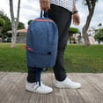 thumbnail image 4 of Mochila compacta con bolsillo frontal-Tenzin azul 23 x 35 x 12, 4 of 4