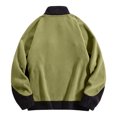 thumbnail image 3 of Men's Softshell Jacket with Hood Windproof Thermal Lined Outdoor Winter Coat for Hiking Camping, 3 of 3