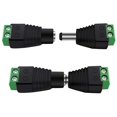 thumbnail image 1 of Conector DC 5,5x2,1mm Jack Socket Adaptador Led Macho Y Hembra Afortunado Sencillez, 1 of 5