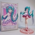 thumbnail image 2 of Figura de Hatsune Miku de 19cm de Anime, figura de la cantante Virtual Kawaii, estatua de Miku Manga, modelo de PVC, juguete coleccionable, regalo para niña, novedad de 2023, 2 of 4