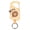 Orange, variant on 120cm Heavy Duty Retractable Carabiner Keychain With Sliding Lock For Keys Tools ID Badges