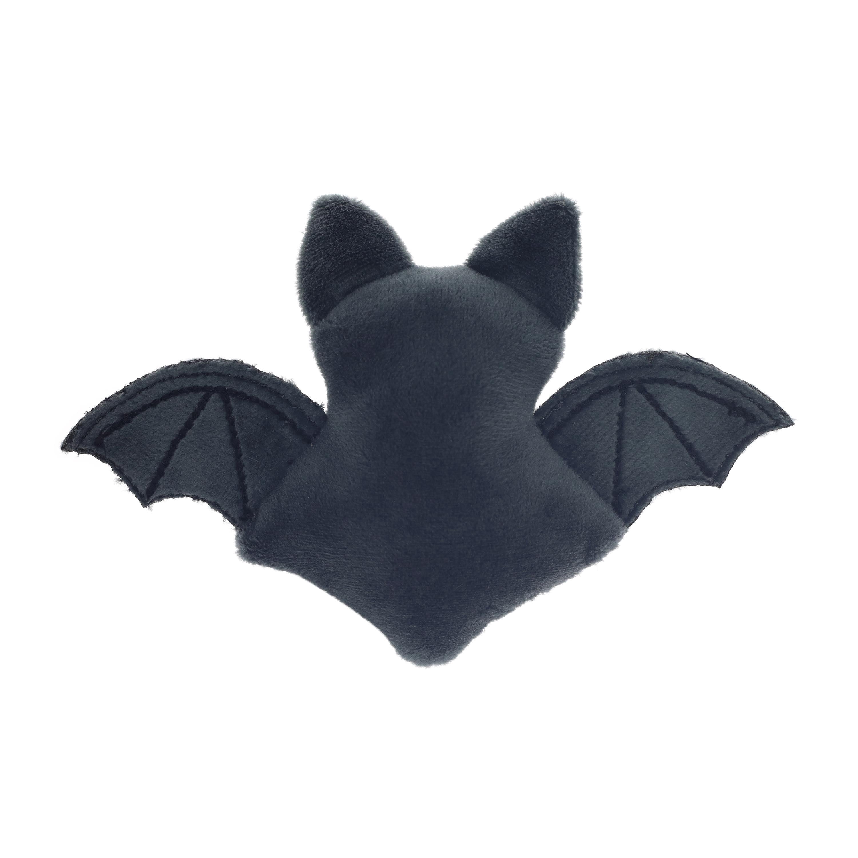 Mini Bat Plush, Black and White, 4.1", Halloween by Way To Celebrate