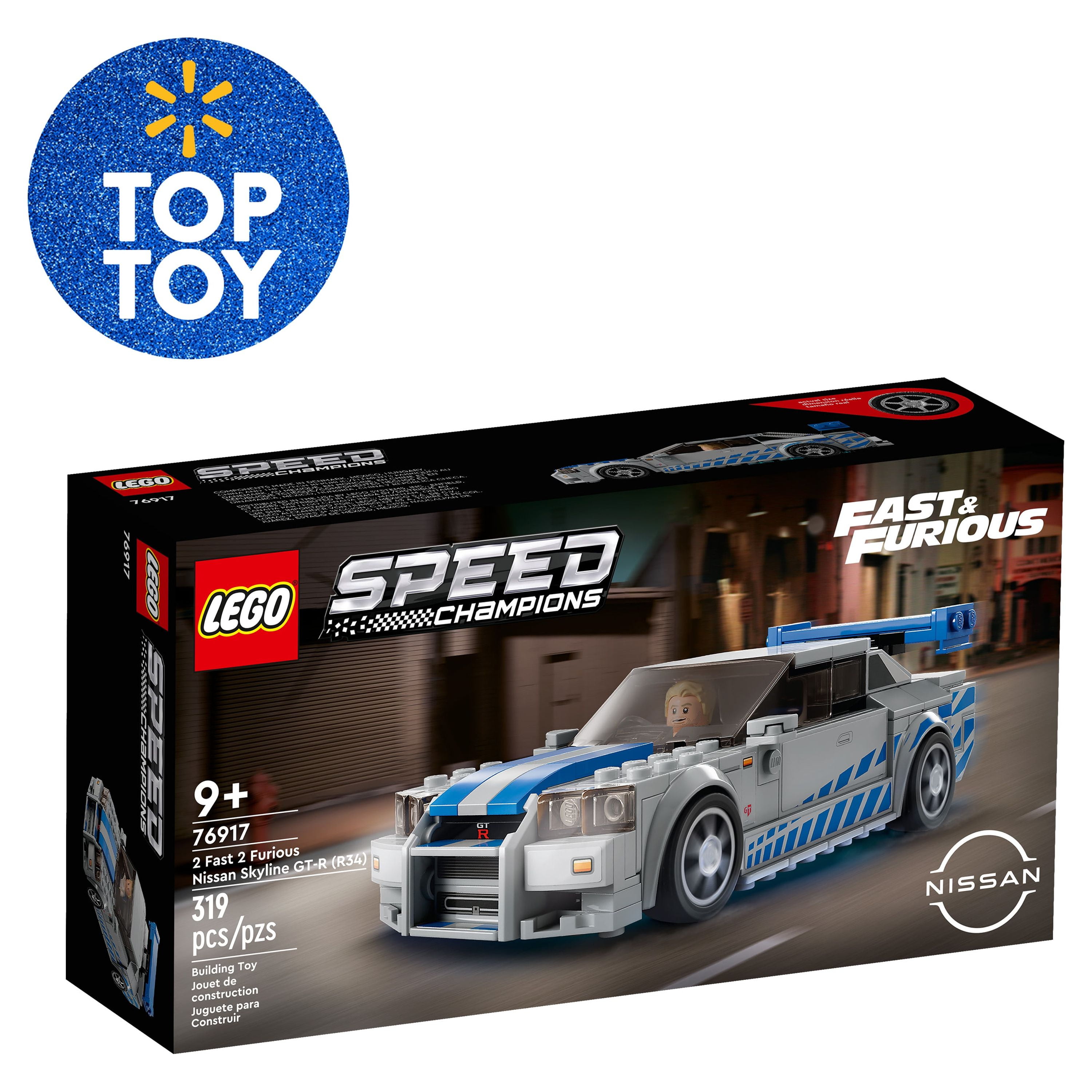 LEGO Speed Champions 2 Fast 2 Furious Nissan Skyline GT-R (R34) 76917  6426027 - Best Buy