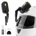 thumbnail image 1 of MesaSe Essuie-Glace de Casque de Moto Étanche Essuie-Glace de Pare-Brise de Moto 1200mAh Rechargeable Essuie-Glace de Pare-Brise de Casque de Moto 2 Vitesses Réglables Rétractable pour Casque de Moto Windshi, 1 of 11