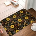 thumbnail image 4 of Disketp Fall Daisy Leaf Mat for Front Door Outside - Doormat Outdoor Entrance - Welcome Mats Outdoor,Outside Entry and Outdoor Entrance 16''x24'', 4 of 7