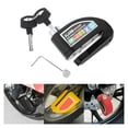 thumbnail image 3 of CANDADO CON BLOQUEO DE FRENO DE DISCO Y ALARMA IMPERMEABLE PARA MOTOS, 3 of 5