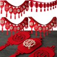 thumbnail image 4 of 3D Pendant Spring Festival Blessing Lantern Pendant New Year's Day Banner, 4 of 12