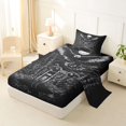 thumbnail image 2 of Erosebridal Motorcycle Twin Sheet Sets,American Eagle Animals Bedding For Bots Adults 3-Piece, 2 of 6