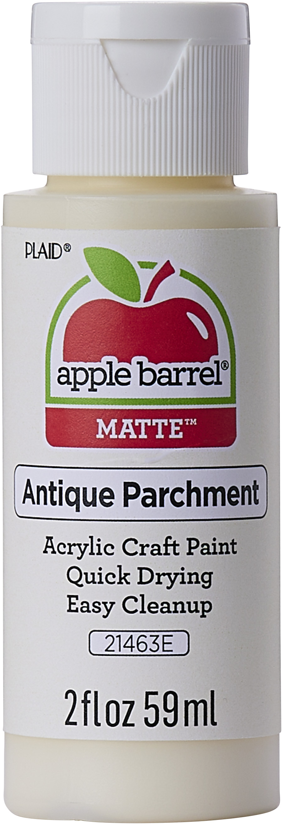 Apple Barrel Acrylic Craft Paint, Matte Finish, Antique Parchment, 2 fl