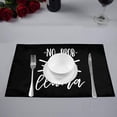 thumbnail image 2 of MKHERT Funny Llama with Inspirational Quote No Prob Llama Placemats Table Mats for Dining Room Kitchen Table Decoration 12x18 inch,Set of 4, 2 of 4