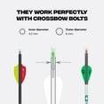thumbnail image 6 of Ballista 6mm Lighted Nocks - High Visibility LED, Long Battery Life - 3-Pack - Blue, 6 of 9