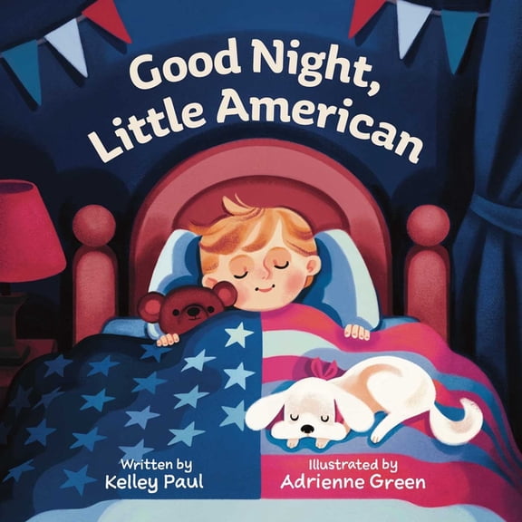 Good Night, Little American, (Board Book)