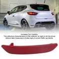 thumbnail image 3 of Tail Bumper Reflector, Rear Bumper Reflector Enhanced Safety Tail Bumper Marker Reflector Panel Weather Resistant for Clio MK4 2012 2013 2014 2015 2016 2017 2018, 3 of 7