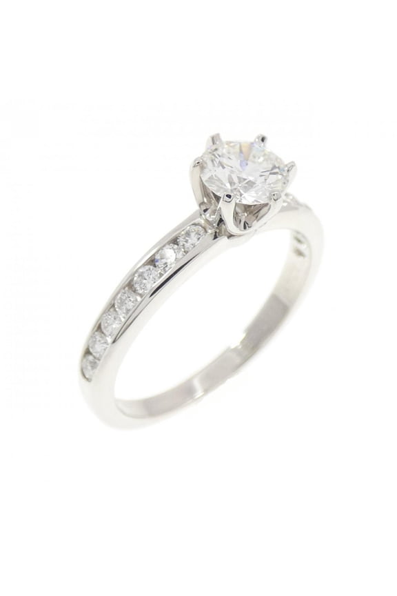 Pre-Owned Tiffany & Co. Solitaire Channel Setting Ring 0.47 CT I VS1 3EXT