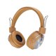 thumbnail image 1 of Cateissary Auriculares Estéreo Plegable Compatible con Bluetooth Diadema inteligente Electrónica de audio portátil Auriculares de sonido premium Navidad Cables de audio/vídeo Marrón, 1 of 6