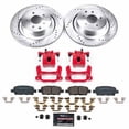 thumbnail image 2 of PowerStop Rear Z23 Evolution Sport Brake Pad and Rotor Kit with Red Powder Coated Calipers Fits: INFINITI Select Models KC9062, 2 of 7