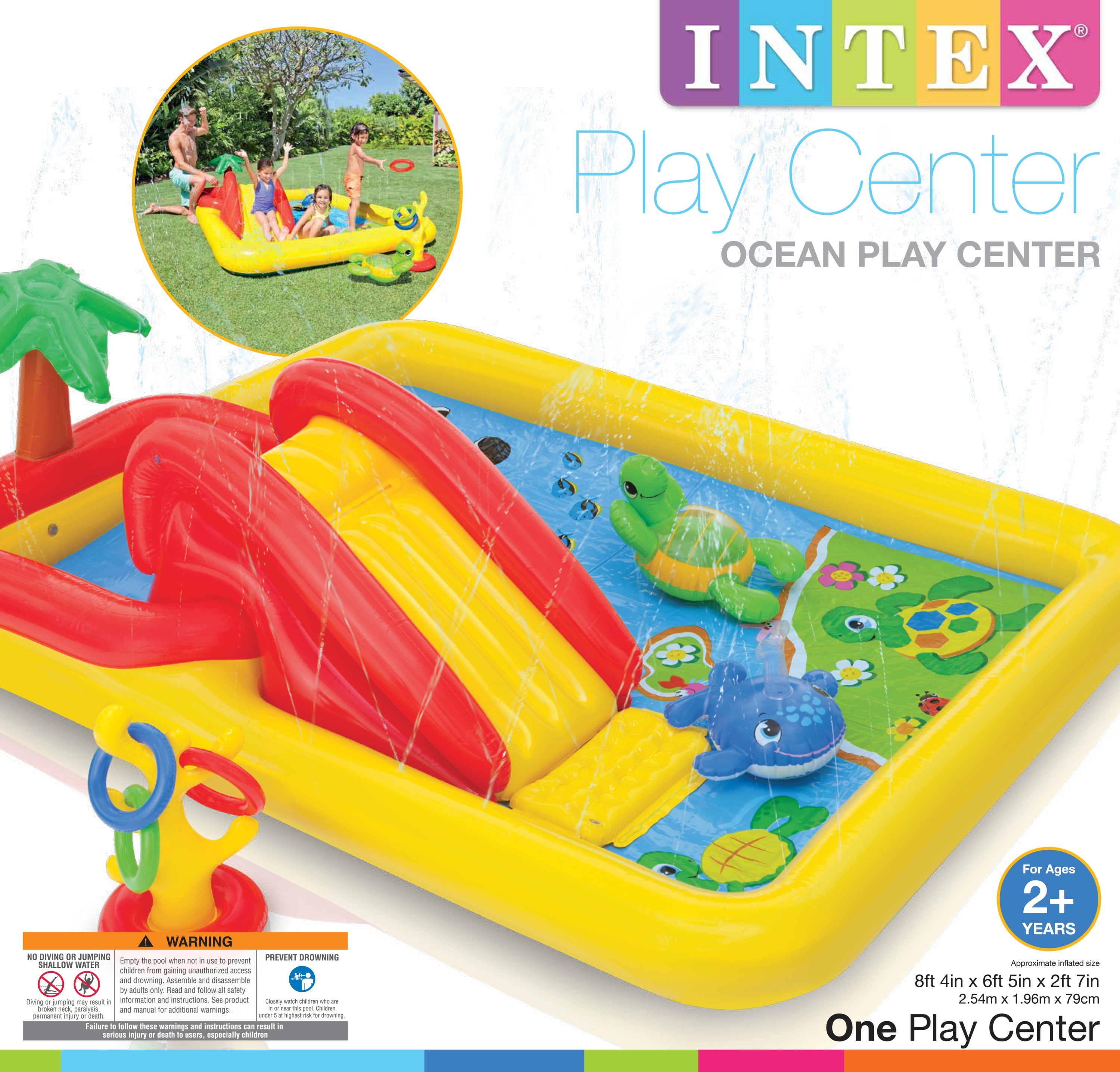 intex ocean inflatable play center
