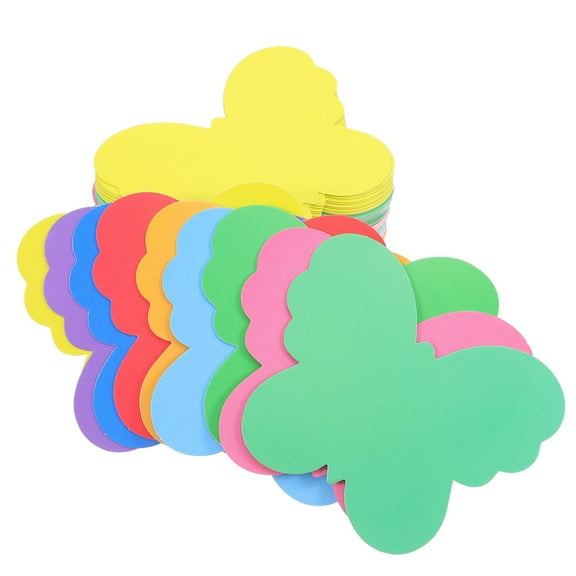 OFFIGAM Butterfly Cutouts for Photos Multi-Color Sturdy Cardstock 108 Pieces Craft Decorations