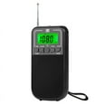 thumbnail image 1 of Portable AM FM SW Radio,Transistor Radio with LED Flashlight, Emergency Pocket Radio for Outdoor Camping, 1 of 4