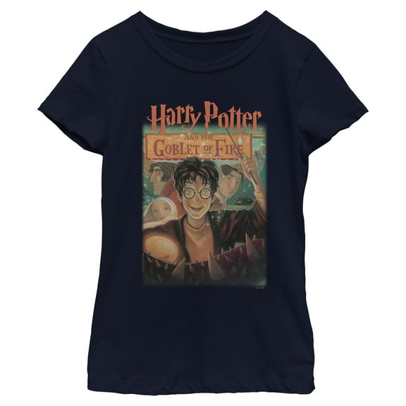 Girls Harry Potter and the Philosopher's Stone Goblet Of Fire Cover T Shirt