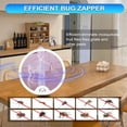 thumbnail image 3 of Mosquito Bug Zapper Indoor Outdoor Repellent Device, 2-in-1 Easy Use Electric Fly Swatter Insect Trap- 110V to 220V Fruit Fly Bug Zapper Racket 180° Rotate for Room Patio Camp-1PCS, 3 of 16