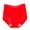 Red, variant on Liuchenyi Women Underwear Under $5 Seamless Underwear for Women Solid Color Breathable Microfiber Briefs High Waist Ice Silk Panties Red Xl