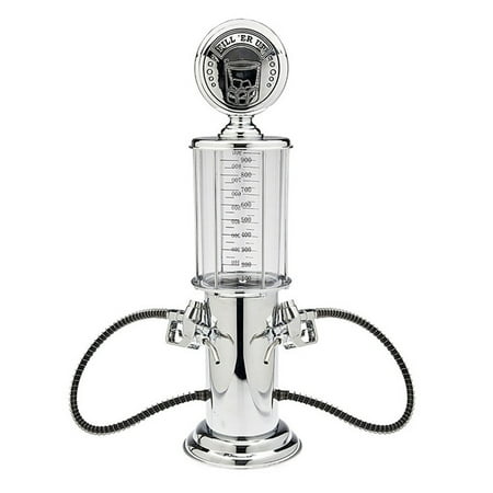 

Vintage Dual/Single Pourer Wine Beer Drink Pump Dispenser Home Office Bar Desktop Decor