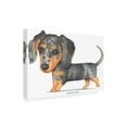 thumbnail image 2 of Danny Gordon Art 'Dappled Dachshund Walking' Canvas Art, 2 of 3