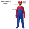thumbnail image 4 of Disfraz Mario Plomero Rojo FX Costumes Infantil Niño Talla 12 a 14 años, 4 of 6