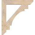 thumbnail image 3 of Ekena Millwork 5 1/2"W x 40"D x 44"H Merced Slat Smooth Bracket, Douglas Fir, 3 of 4