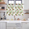 thumbnail image 2 of Summer Kitchen Curtains Window Panels, Botanical Tropical Plants Camels Palm Tree Animals Insulated Window Treatment Curtain, Grommet Curtains for Bedroom/Living Room/Bathroom, 2 Piece 52"Wx45"L, 2 of 8
