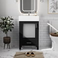thumbnail image 2 of 20-Inch bathroom vanity with ceramic sink and ample storage - ideal for small bathrooms, 2 of 9