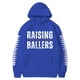 thumbnail image 3 of MHFRRA Sudadera con Capucha y Sudaderas para Hombre, Informal, con Estampado de Fútbol, Holgada, Cómoda y Forrada, para Uso Diario Azul, 3 of 3