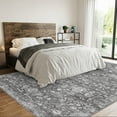 thumbnail image 2 of CAROMIO 9' x 12' Area Rug for Living Room Boho Vintage Rug Non Slip Gray Indoor Rug, 2 of 5