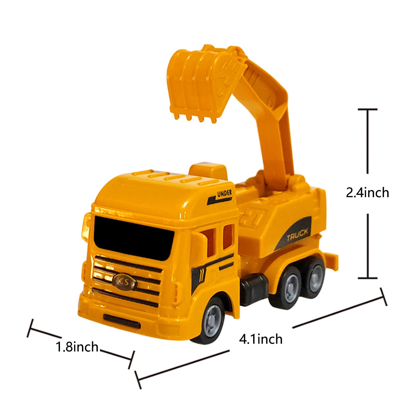 Fridja Construction Take Apart Toys Building Excavator Toy STEM Trucks  Vehicle Construction Vehicles for Kids, Educational Learning Gifts for Ages  3+ Boys & Girls 