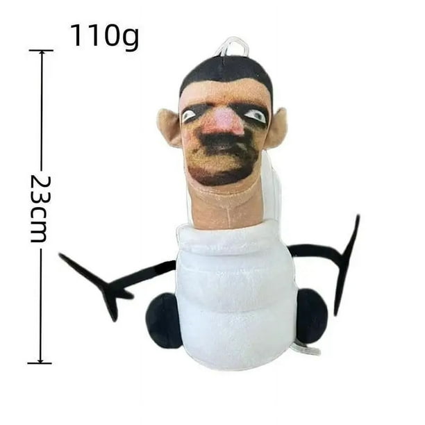 Juguete de peluche Skibidi Toilet, muñeco Skibidi de 20-28cm, altavoz Dop, cámara de TV para hombre