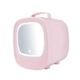 thumbnail image 3 of Abbracc Car Refrigerator Small 6L Compact Refrigerator for Food Drinks Skincare Pink Car Use, 3 of 9