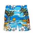 thumbnail image 4 of IROINNID Men's Quick Dry Swim Trunks 9" Swimsuits Mesh Liner Beach Bathing Suits Swimming Board Shorts, 4 of 6