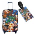 thumbnail image 1 of Anime Cartoon Dragon Ball Z (9) Travel Suitcase Protector Elastic Washable Protective Baggage Covers With Concealed Zipper For 18-21 Inch Suitcase - S, 1 of 5