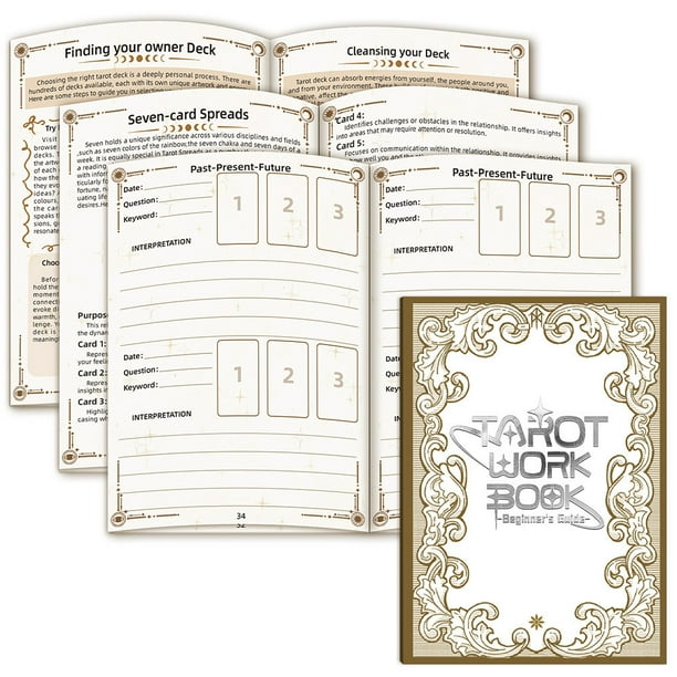 Manual de planificación diaria para principiantes, guía para llevar un diario, para conservar recuerdos, hojas sueltas de papel kraft grueso para un uso fácil, ideal para oficinistas y para la organi