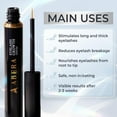thumbnail image 4 of ABERA Eyelash Growth Serum with Natural Peptides – Lash Enhancer for Fuller-Looking Lashes, 5ml, 4 of 8