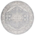 thumbnail image 2 of SAFAVIEH Brentwood Ezra Oriental Area Rug, Gray/Beige, 6'7" x 6'7" Round, 2 of 11