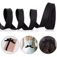 thumbnail image 6 of 1pc Stain Ribbon Piping Strips for Clothing Decoration Black 3/4 inch(19mm) about 3.83 Yards(3.5m)/pc, 6 of 7