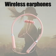 Lzobxe Bluetooth Headphones Neckband Bluetooth Headphones,HD Stereo Wireless Sports Earphones,Around Neck Bluetooth Headphones Noise Cancelling Mic,Magnetic Attraction on Clearance