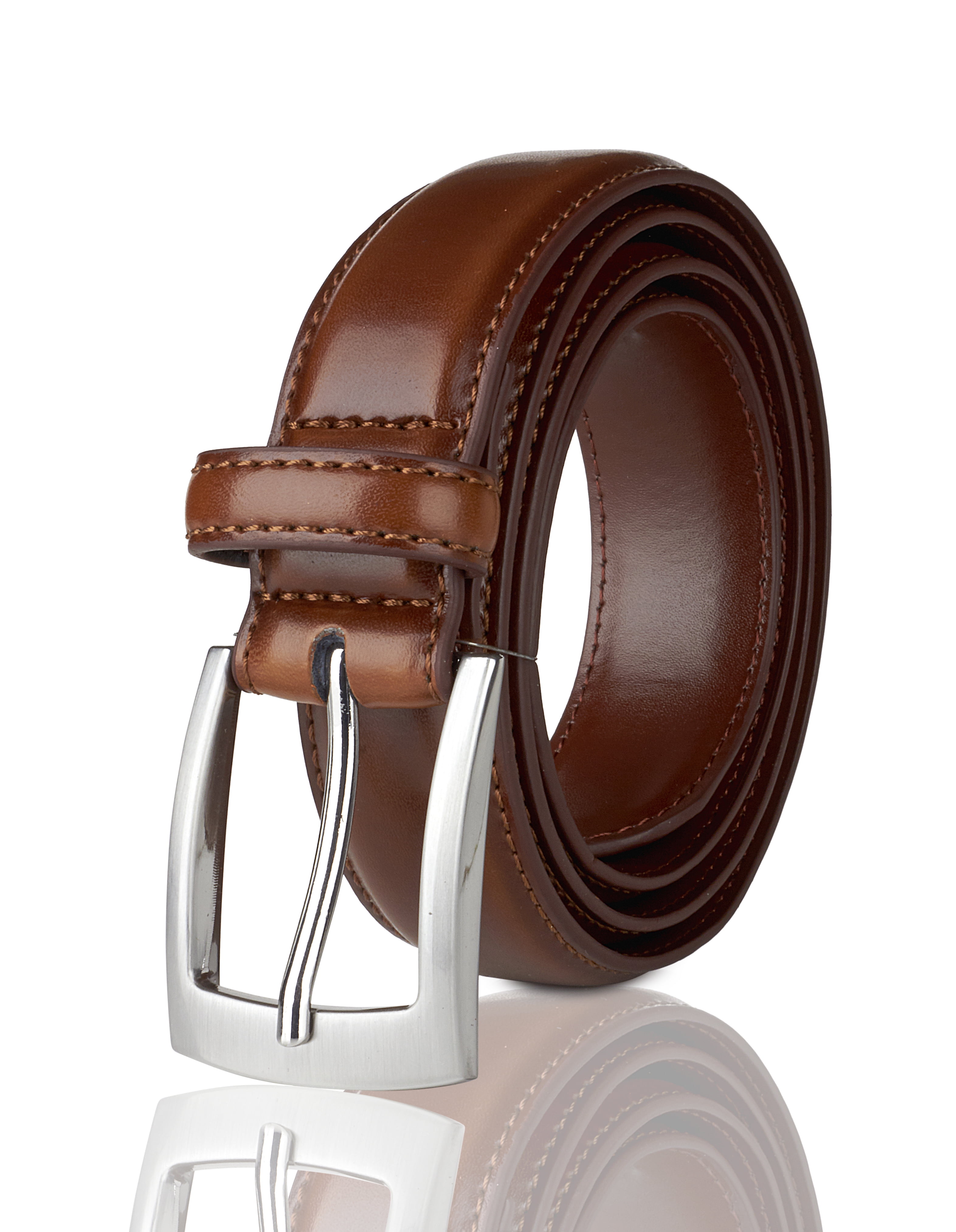 Men's Adjustable Click Ratchet Dress Belt - Sliding Buckle, Exact Fit for  34-40" Waists - Walmart.com