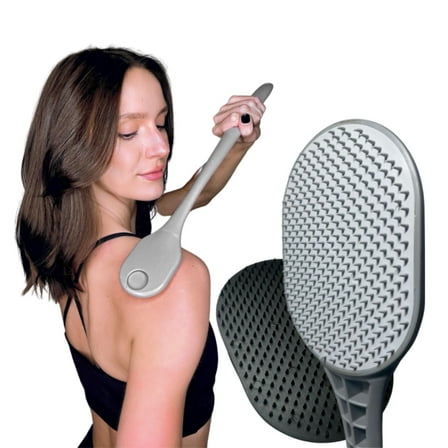 The Ultimate Back Scratcher, Scalp Massager, Back Massager & Exfoliator - Large Scratch Surface & Long Sturdy Handle