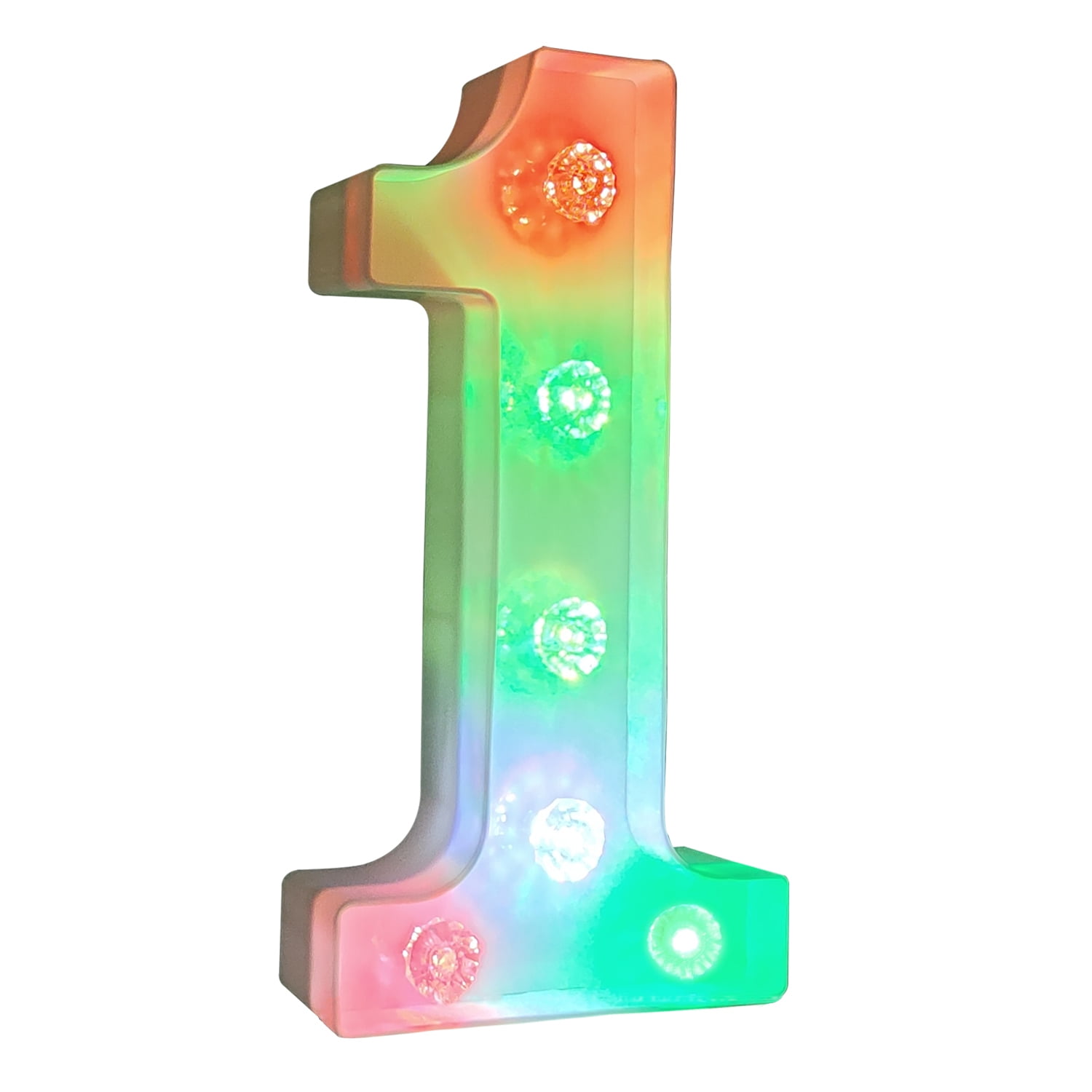 LED Letter Lights Light Up Letters Sign for Night Light, Alphabet