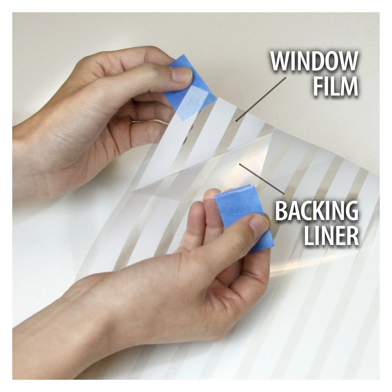 BDF BLM Mini Blind (1/8 Inch Wide Blinds) Window Film 48in X 15ft